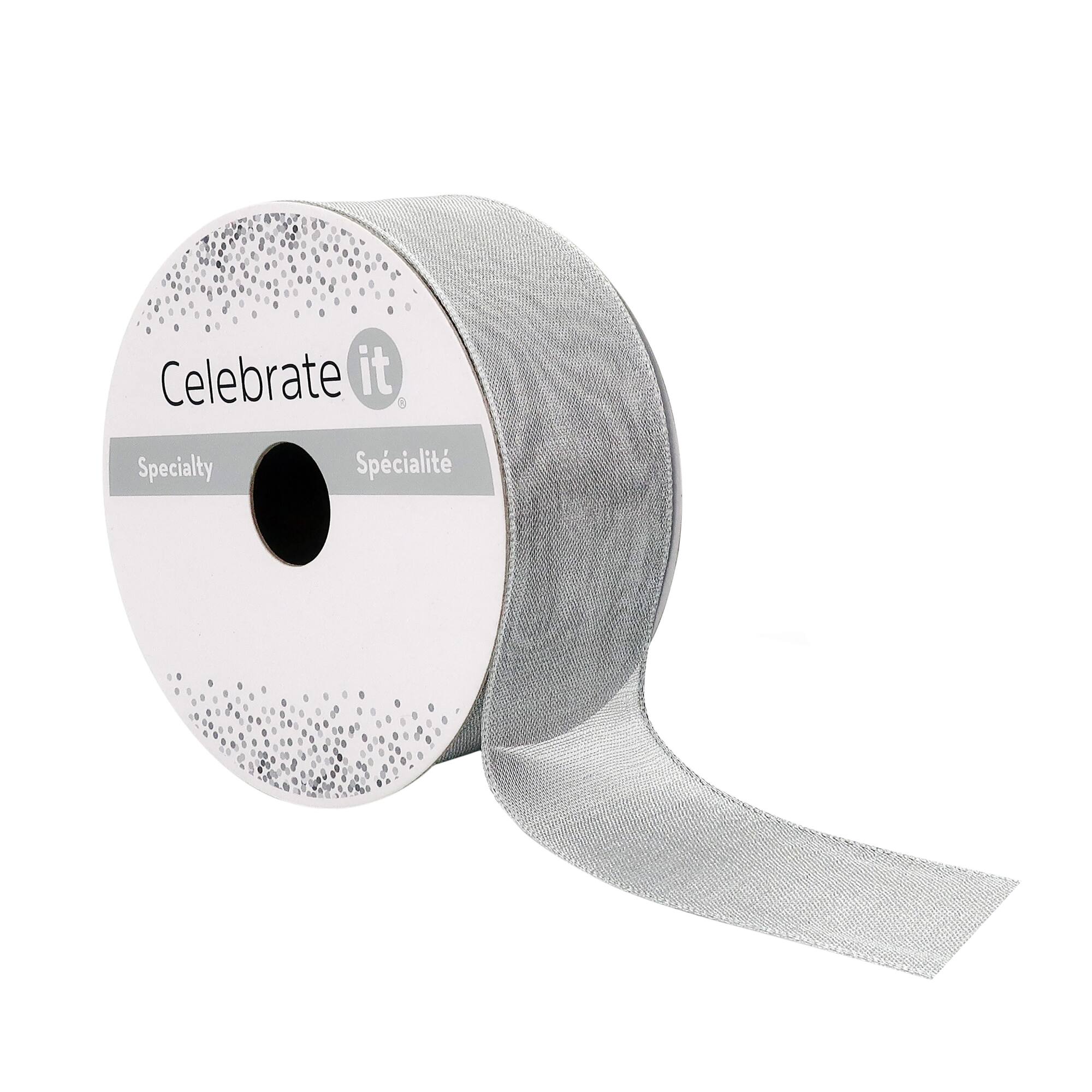 12 Pack: 1.5" x 15yd. Satin Metallic Wired Ribbon by Celebrate It® Specialty